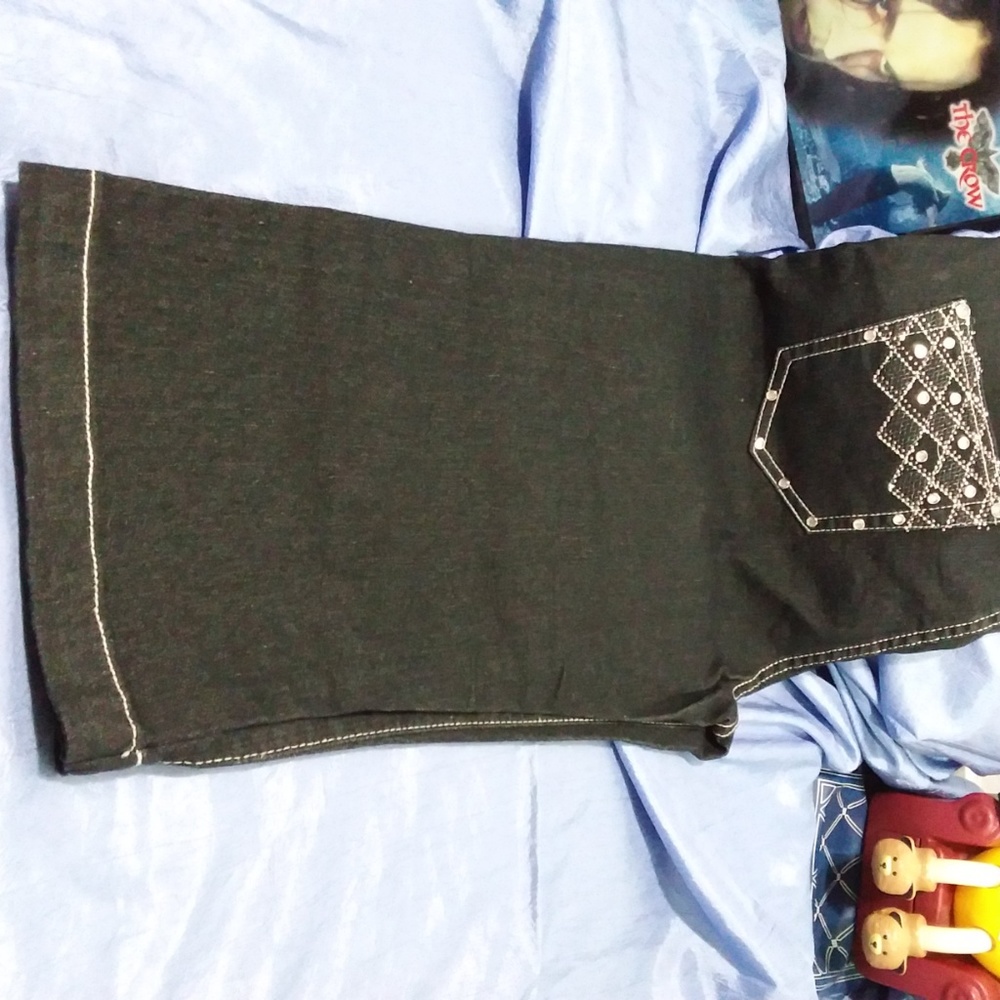 W38L18 Kaba Capri Jeans Size 20 Dark Blue - Picture 5 of 6